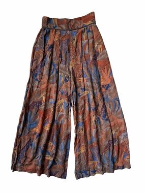 Vintage Marsha Brander for Componix Wide Leg Flowy Pants Size 8
